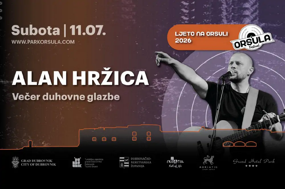 Duhovna glazba pod zvijezdama: Alan Hržica ovog ljeta stiže na čarobnu Orsulu
