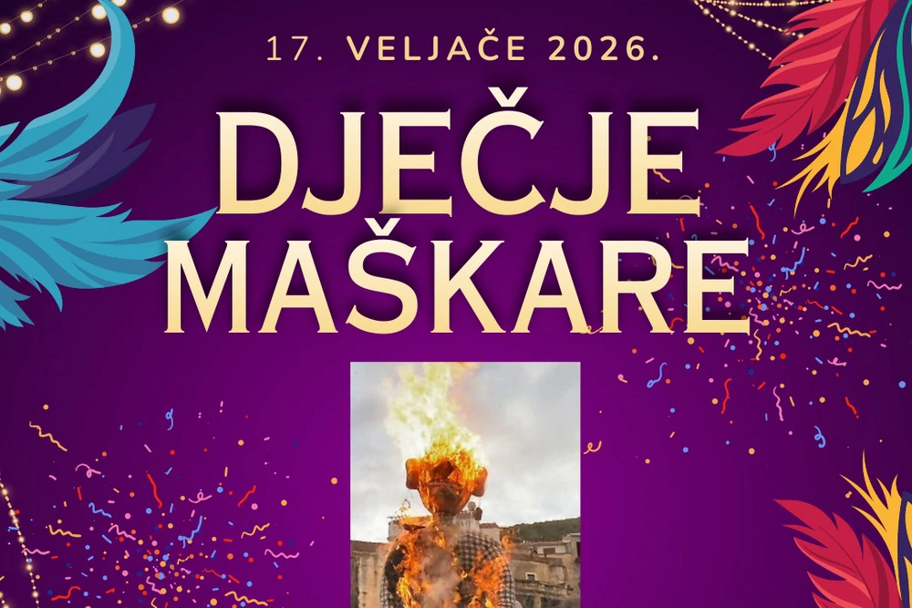 Dječje maškare u Blatu: Vrijeme je za smijeh, kostime i slatka iznenađenja!