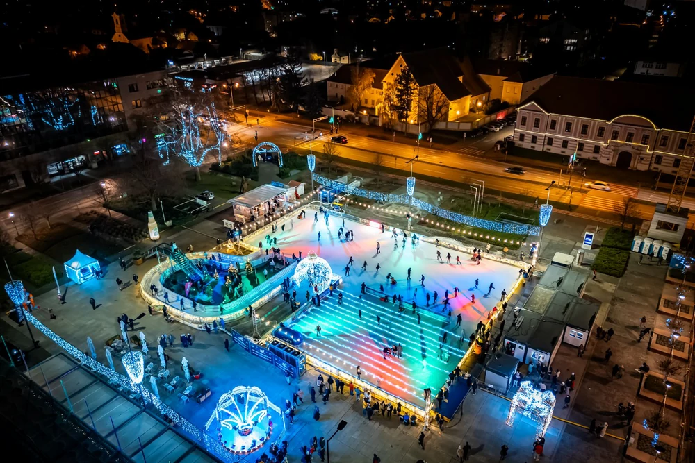 Varaždin otvara najveće klizalište u Hrvatskoj: Ice Wonderland stiže na Kapucinski trg