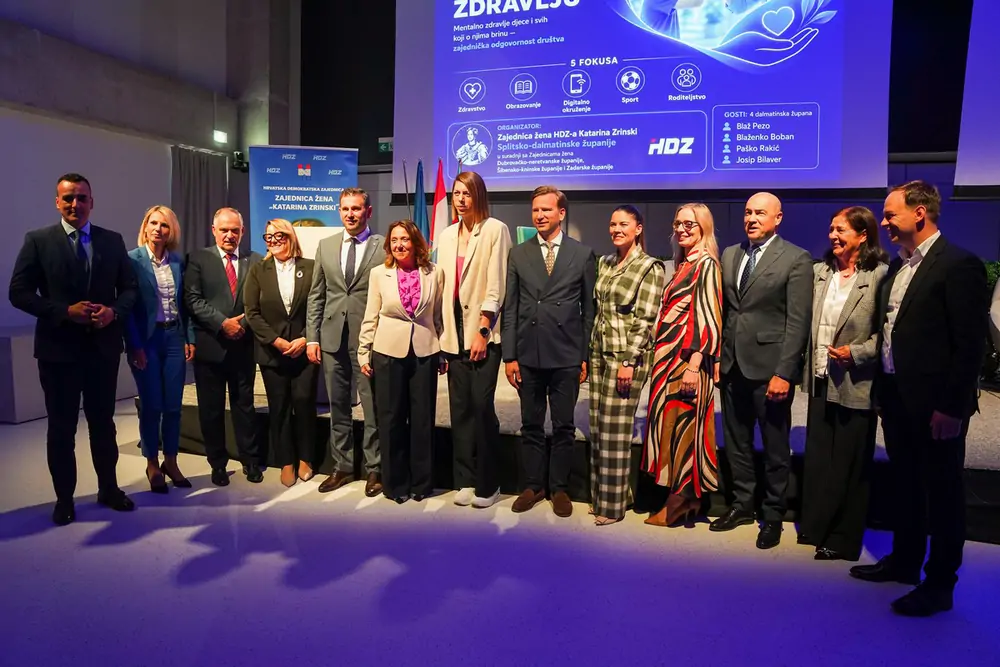 Dalmacija ujedinjena za mentalno zdravlje djece: Struka, župani i Blanka Vlašić poslali snažne poruke iz Splita