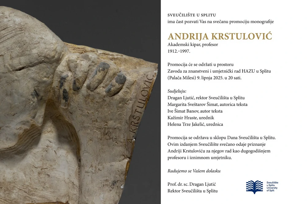 Svečana promocija prve monografije posvećene Andriji Krstuloviću