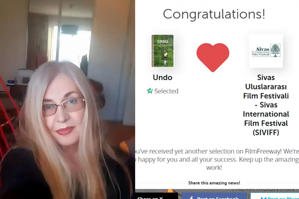 Kratkometražni film Stanke Gjurić finalist Sivas International Film Festivala u Tursko